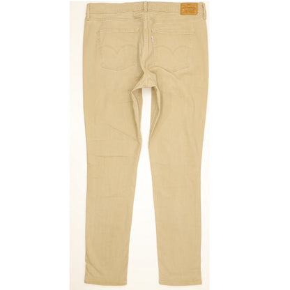 Levi's 311 Shaping Women Beige Skinny Slim Stretch Jeans W32 L31