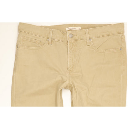 Levi's 311 Shaping Women Beige Skinny Slim Stretch Jeans W32 L31