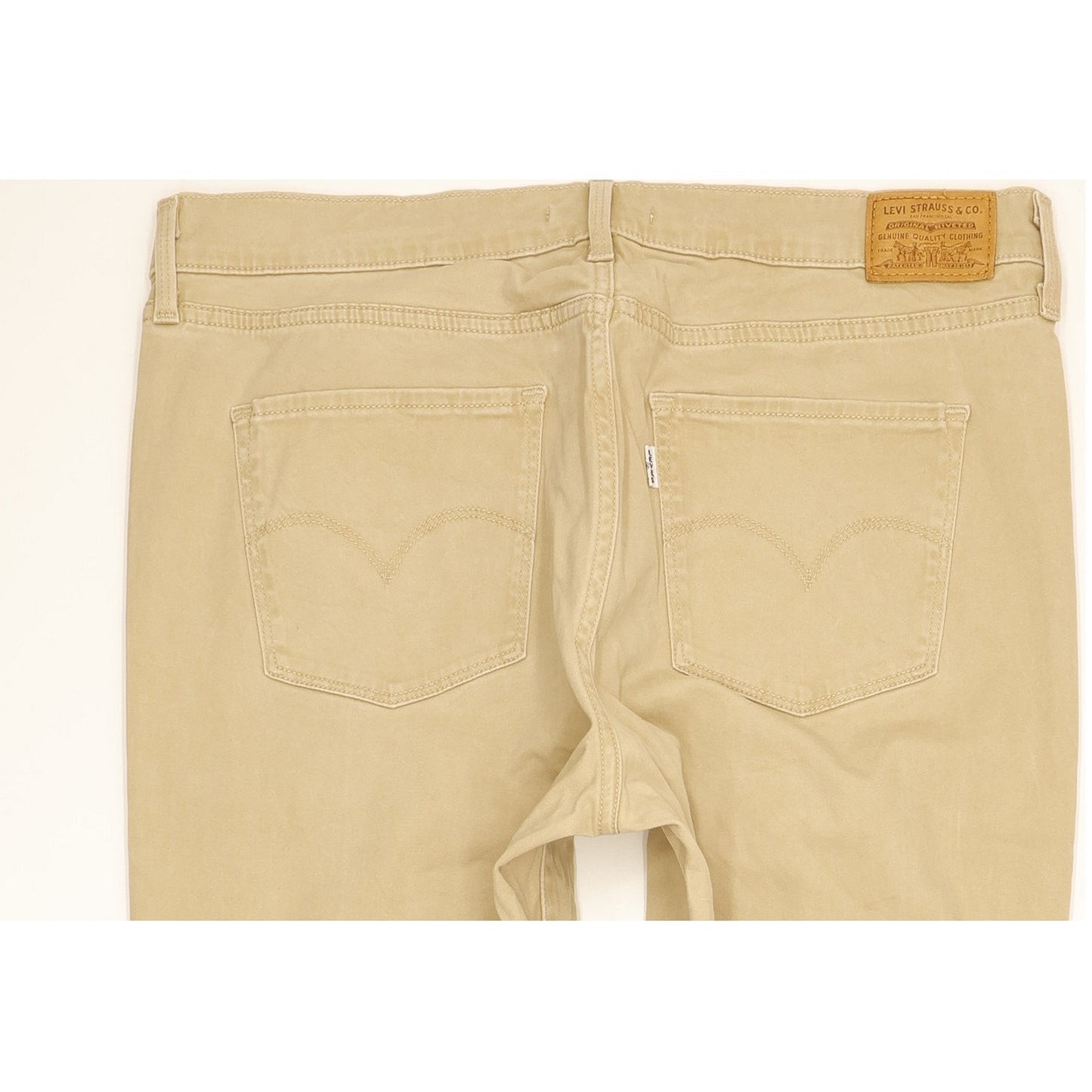 Levi's 311 Shaping Women Beige Skinny Slim Stretch Jeans W32 L31