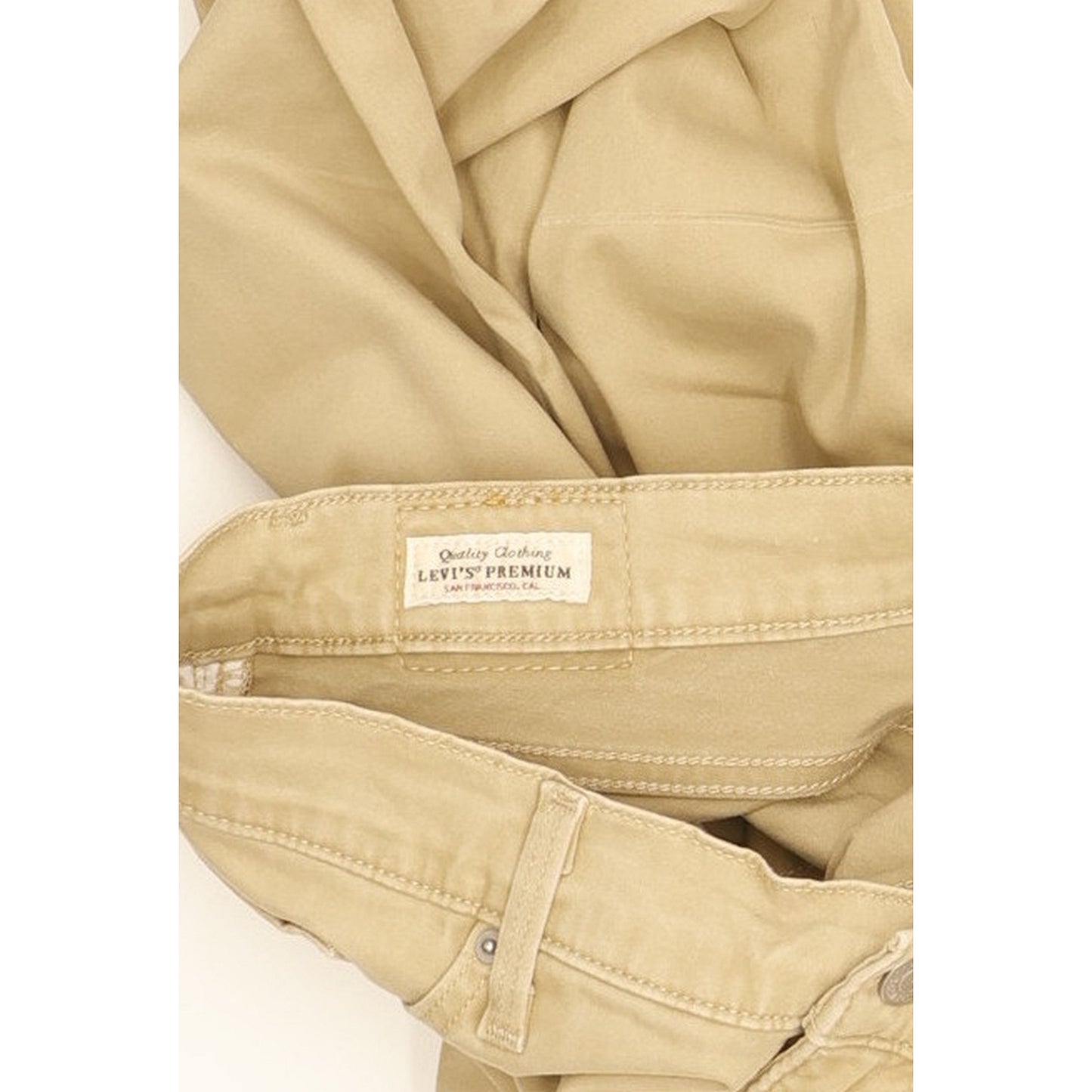 Levi's 311 Shaping Women Beige Skinny Slim Stretch Jeans W32 L31