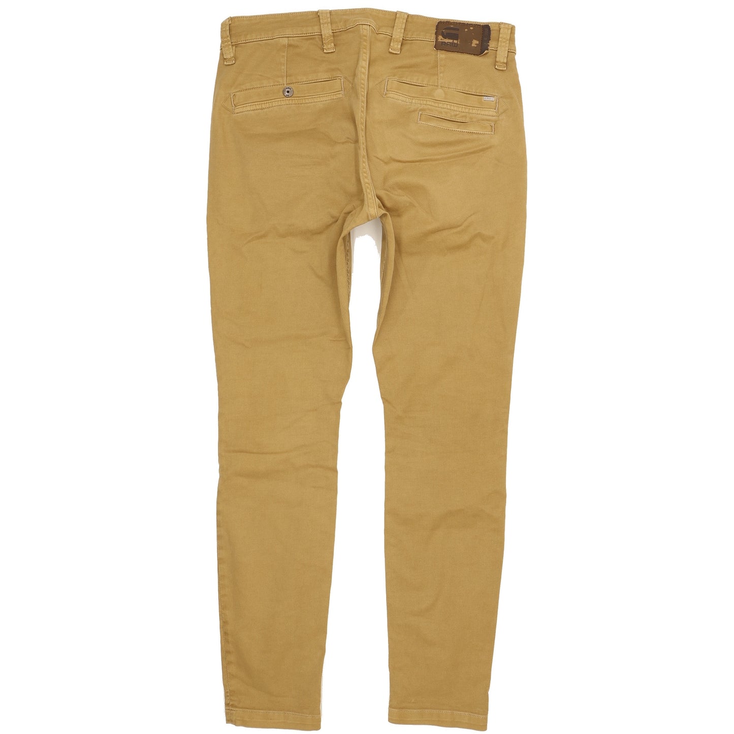 G-Star Men Beige Skinny Slim Stretch Jeans W34 L32
