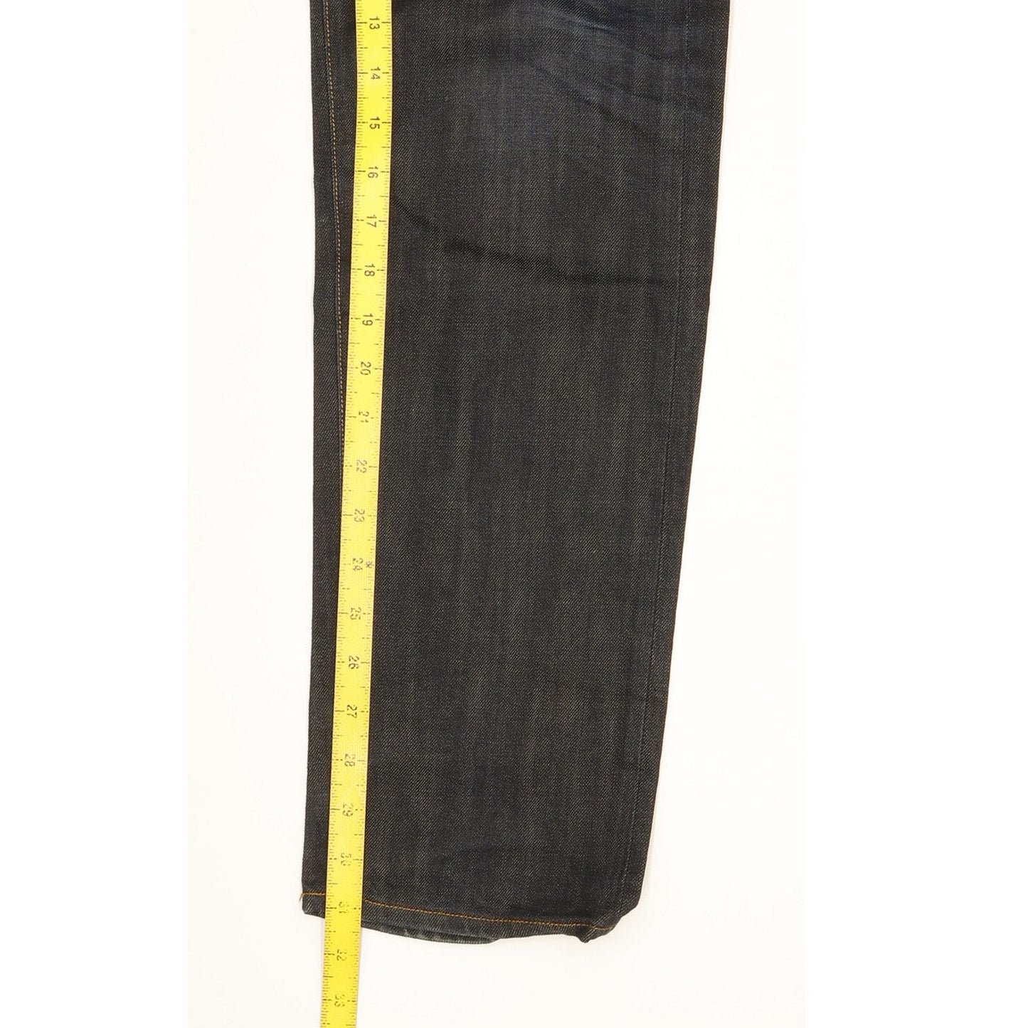 G-Star 3301 Men Navy Straight Slim Jeans W34 L31