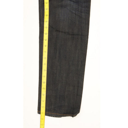 G-Star 3301 Men Navy Straight Slim Jeans W34 L31