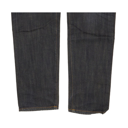 G-Star 3301 Men Navy Straight Slim Jeans W34 L31