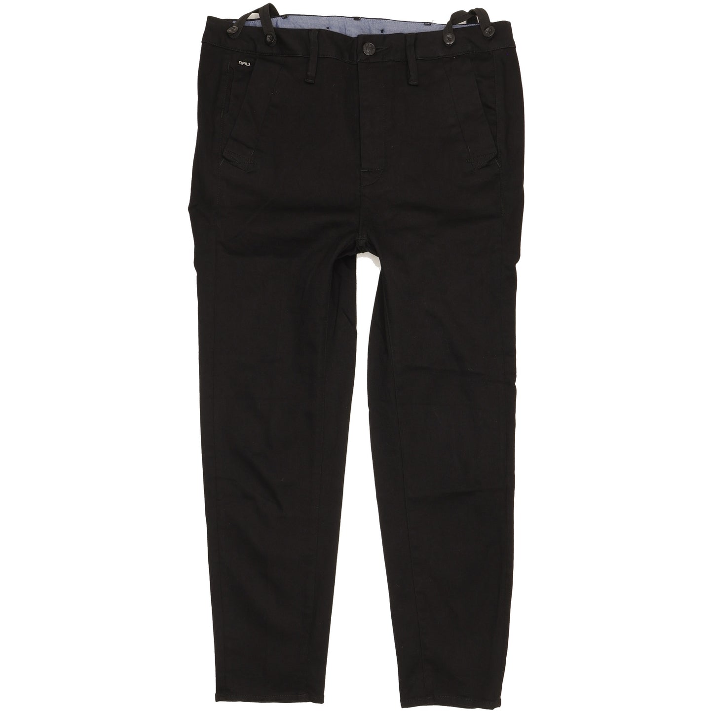 G-Star Bronson BF Women Black Skinny Loose Chino Stretch Jeans W28 L28