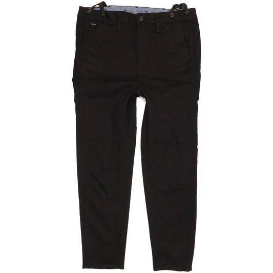 G-Star Bronson BF Women Black Skinny Loose Chino Stretch Jeans W28 L28