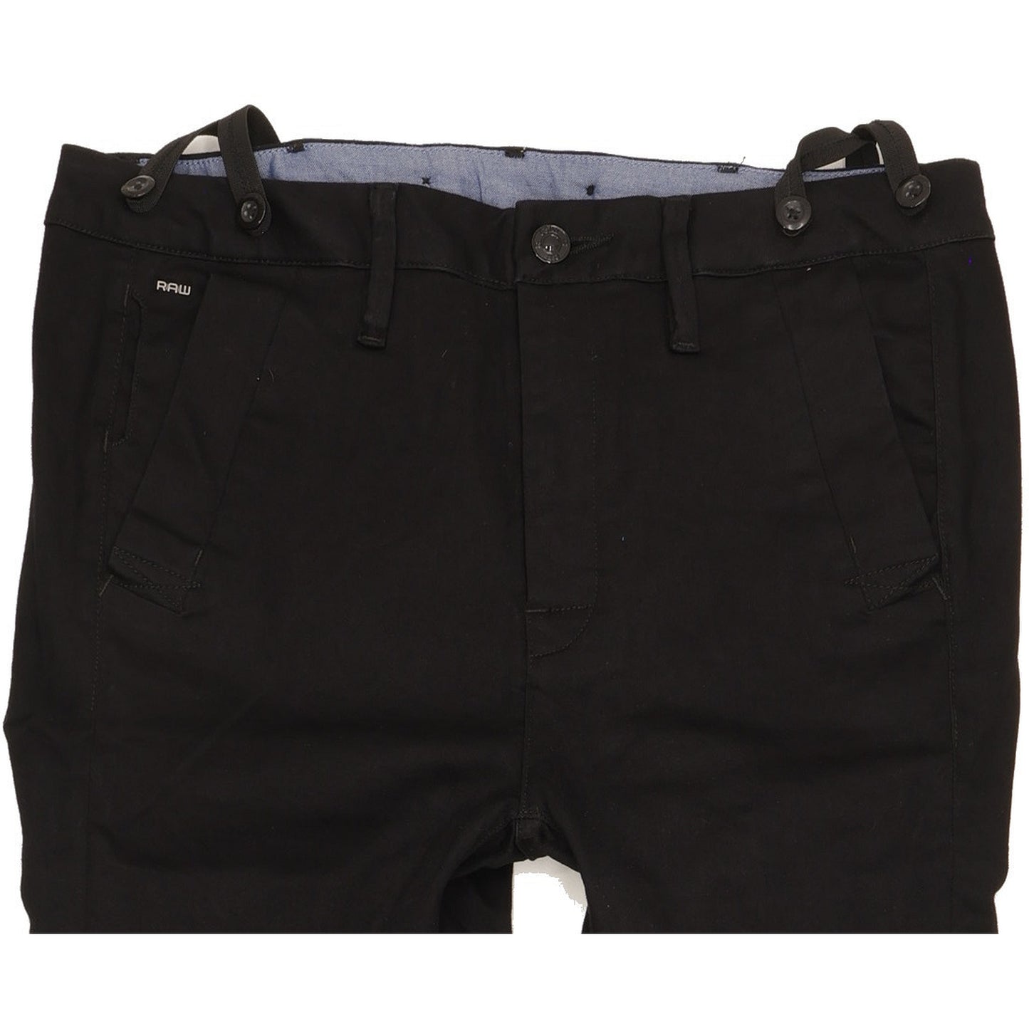 G-Star Bronson BF Women Black Skinny Loose Chino Stretch Jeans W28 L28