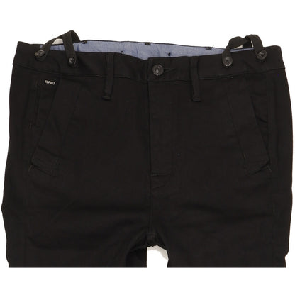 G-Star Bronson BF Women Black Skinny Loose Chino Stretch Jeans W28 L28