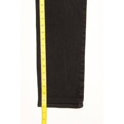 Levi's 512 Men Black Tapered Slim Stretch Jeans W30 L30