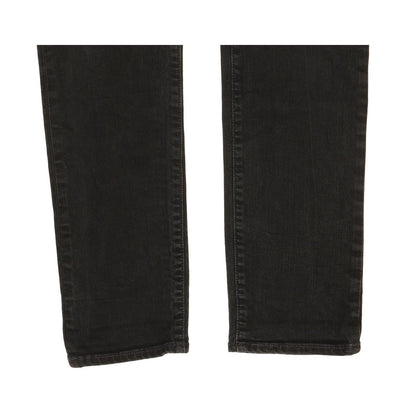 Levi's 512 Men Black Tapered Slim Stretch Jeans W30 L30