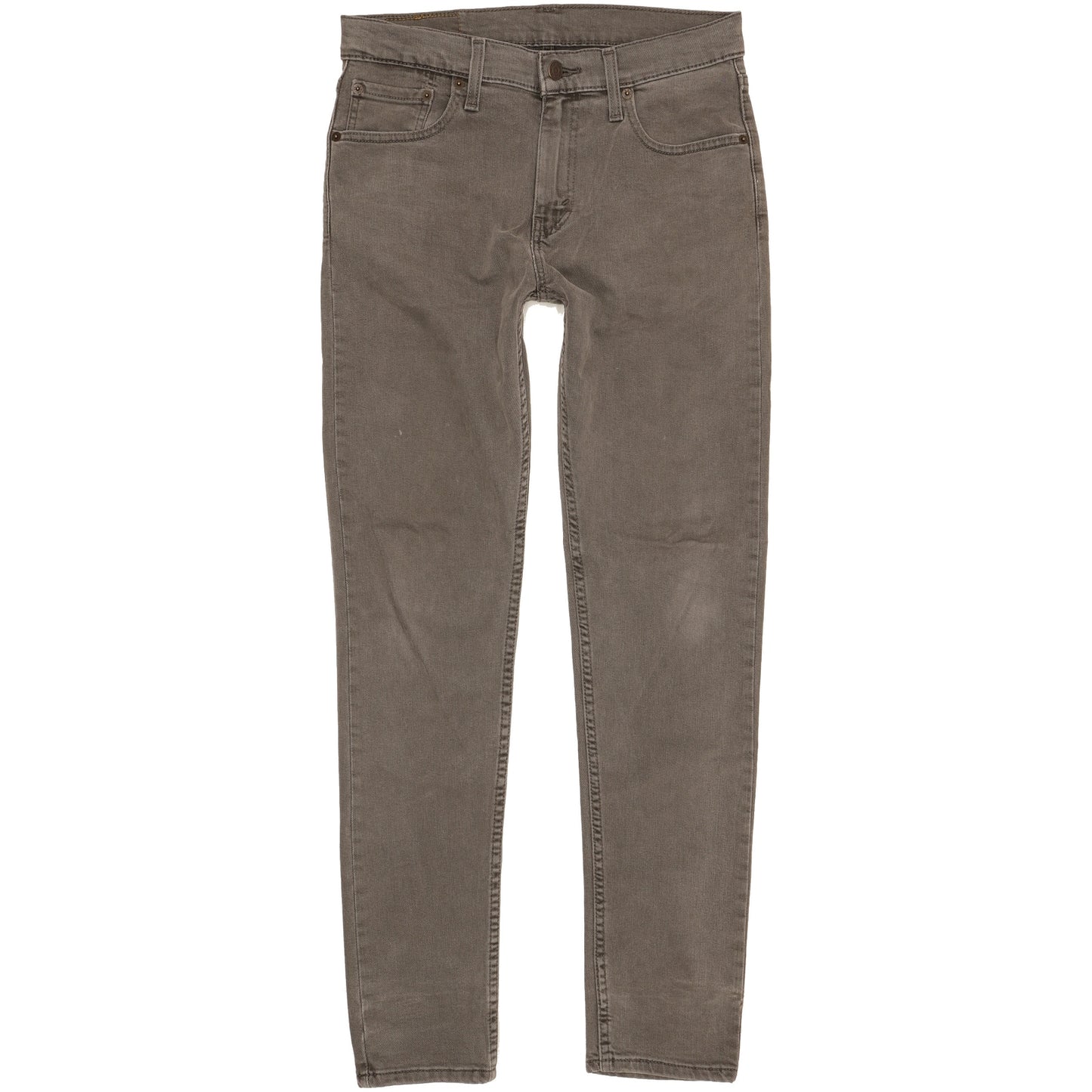 Levi's 512 Men Grey Tapered Slim Stretch Jeans W30 L32