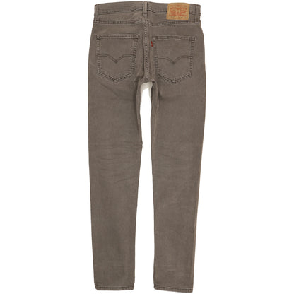 Levi's 512 Men Grey Tapered Slim Stretch Jeans W30 L32