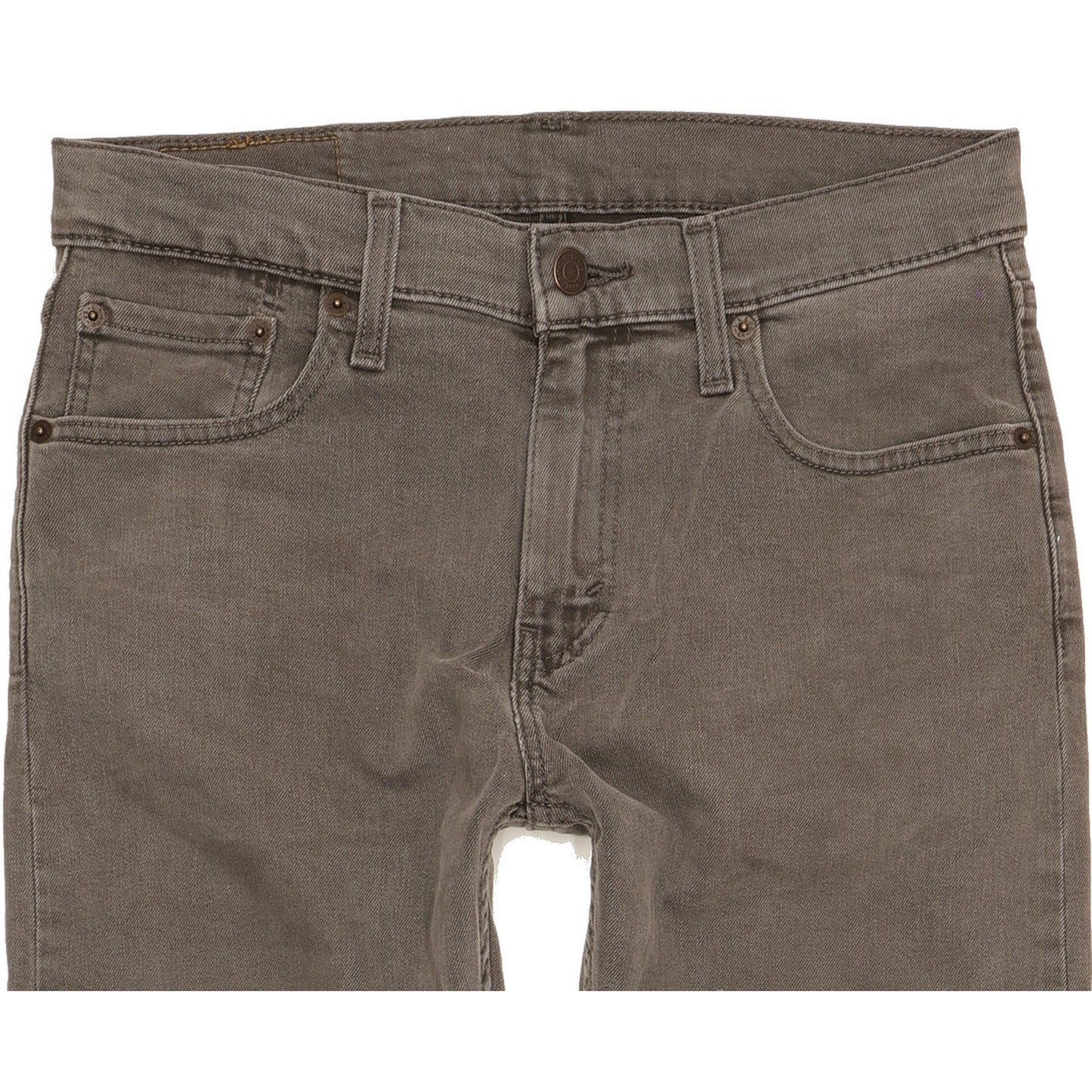 Levi's 512 Men Grey Tapered Slim Stretch Jeans W30 L32