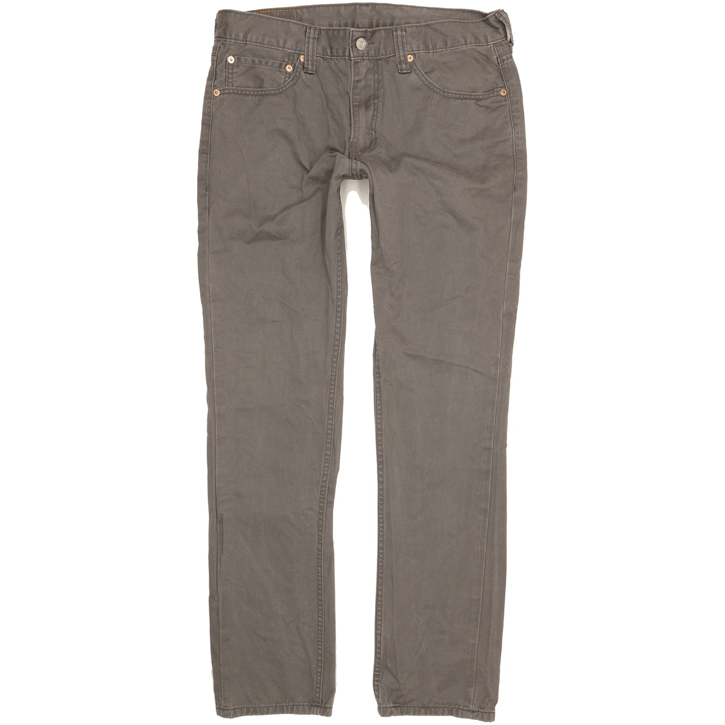 Levi's 511 Men Grey Straight Slim Jeans W34 L32