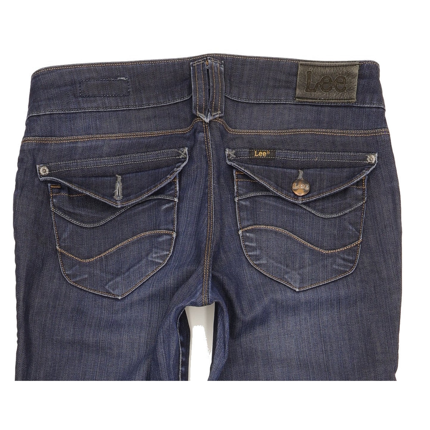 Lee Lebo Women Blue Straight Slim Stretch Jeans W31 L32