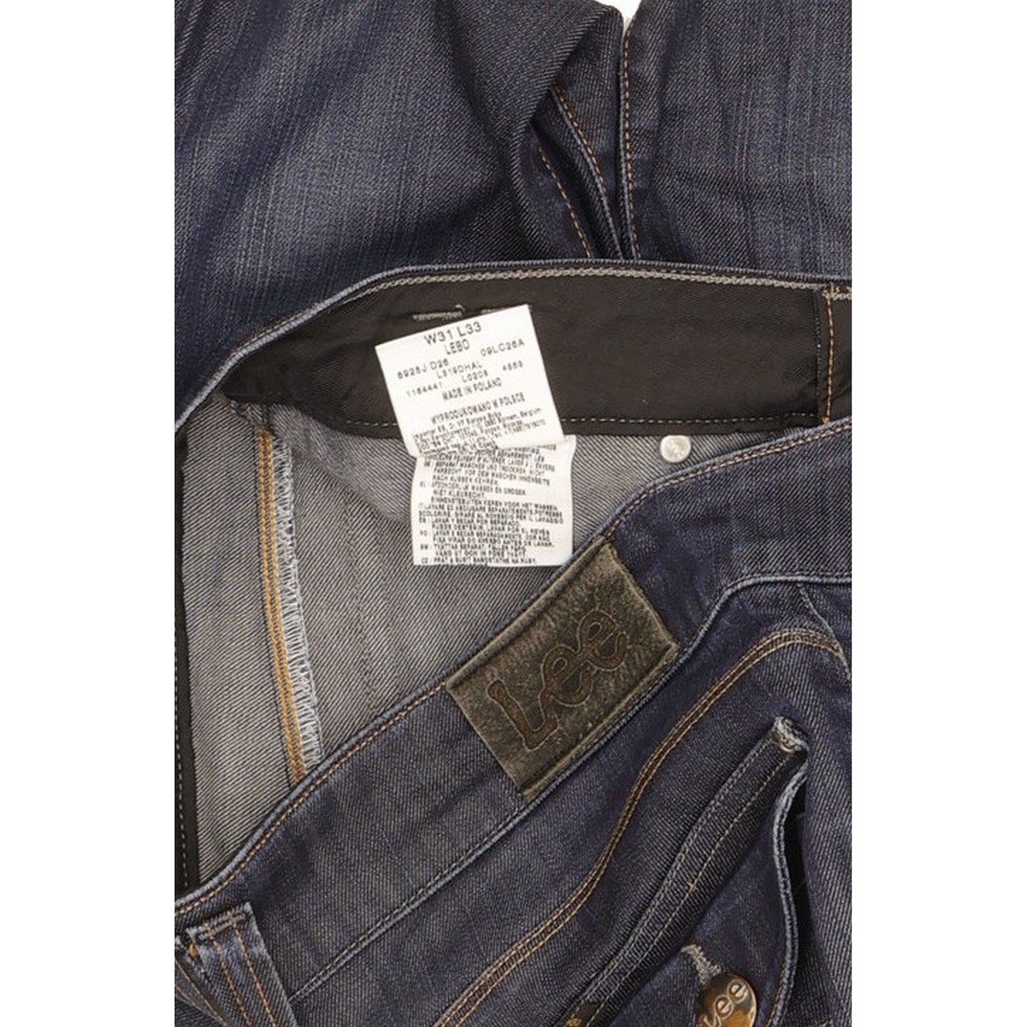 Lee Lebo Women Blue Straight Slim Stretch Jeans W31 L32