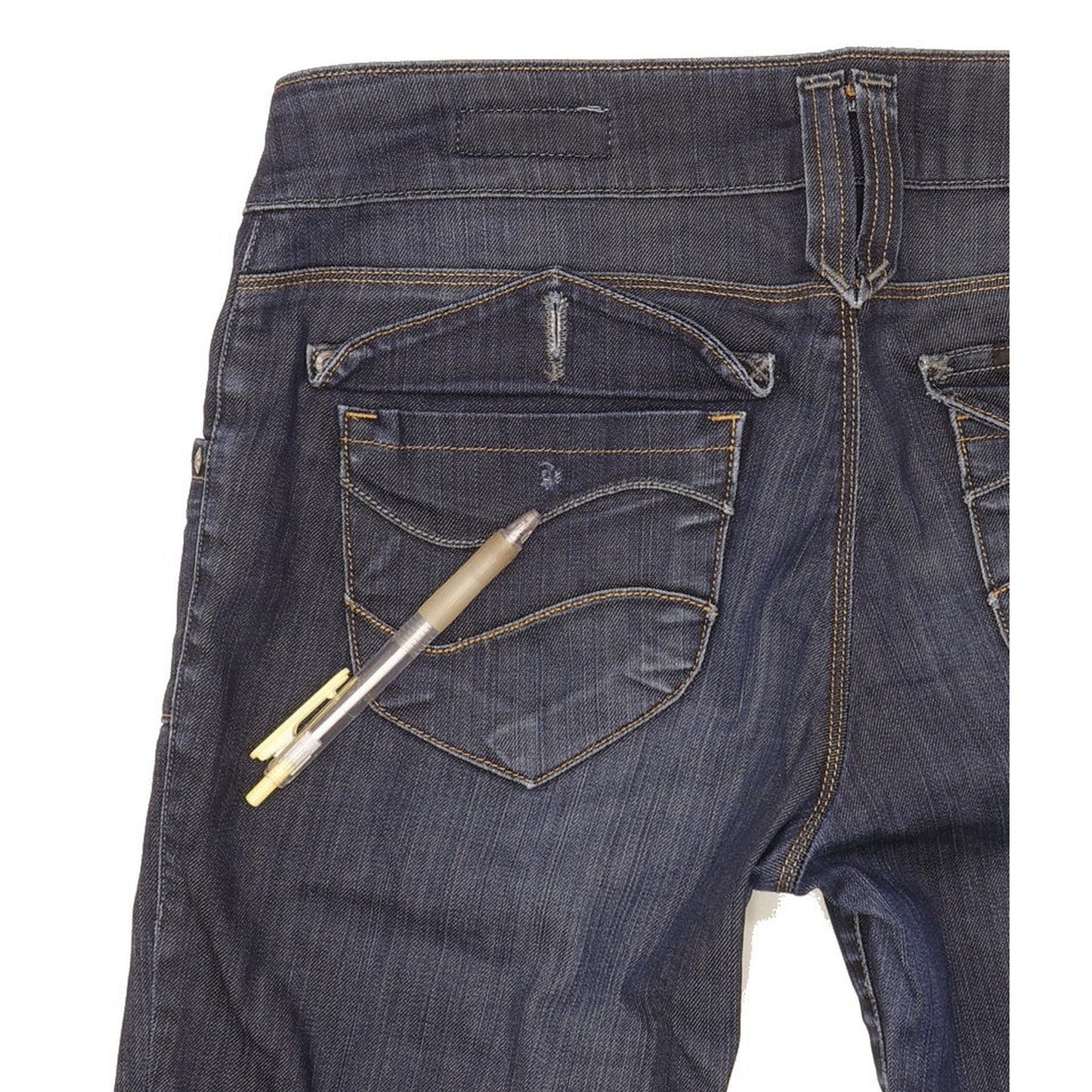 Lee Lebo Women Blue Straight Slim Stretch Jeans W31 L32