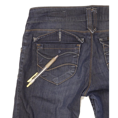 Lee Lebo Women Blue Straight Slim Stretch Jeans W31 L32