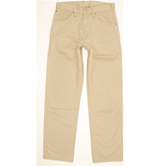 Levi's 521 Men Beige Straight Regular Jeans W30 L30