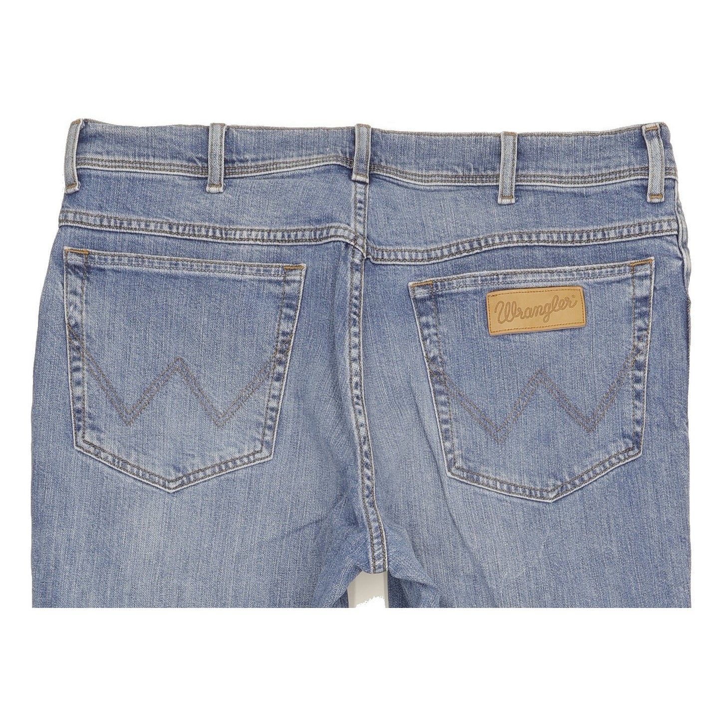 Wrangler Texas Men Blue Straight Slim Stretch Jeans W36 L29