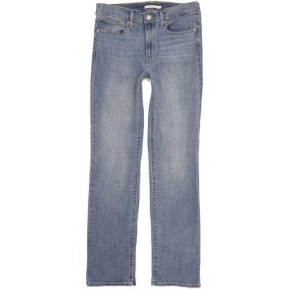 Levi's Slimming Men Blue Straight Slim Stretch Jeans W30 L32