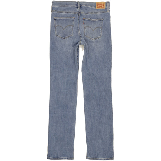 Levi's Slimming Men Blue Straight Slim Stretch Jeans W30 L32