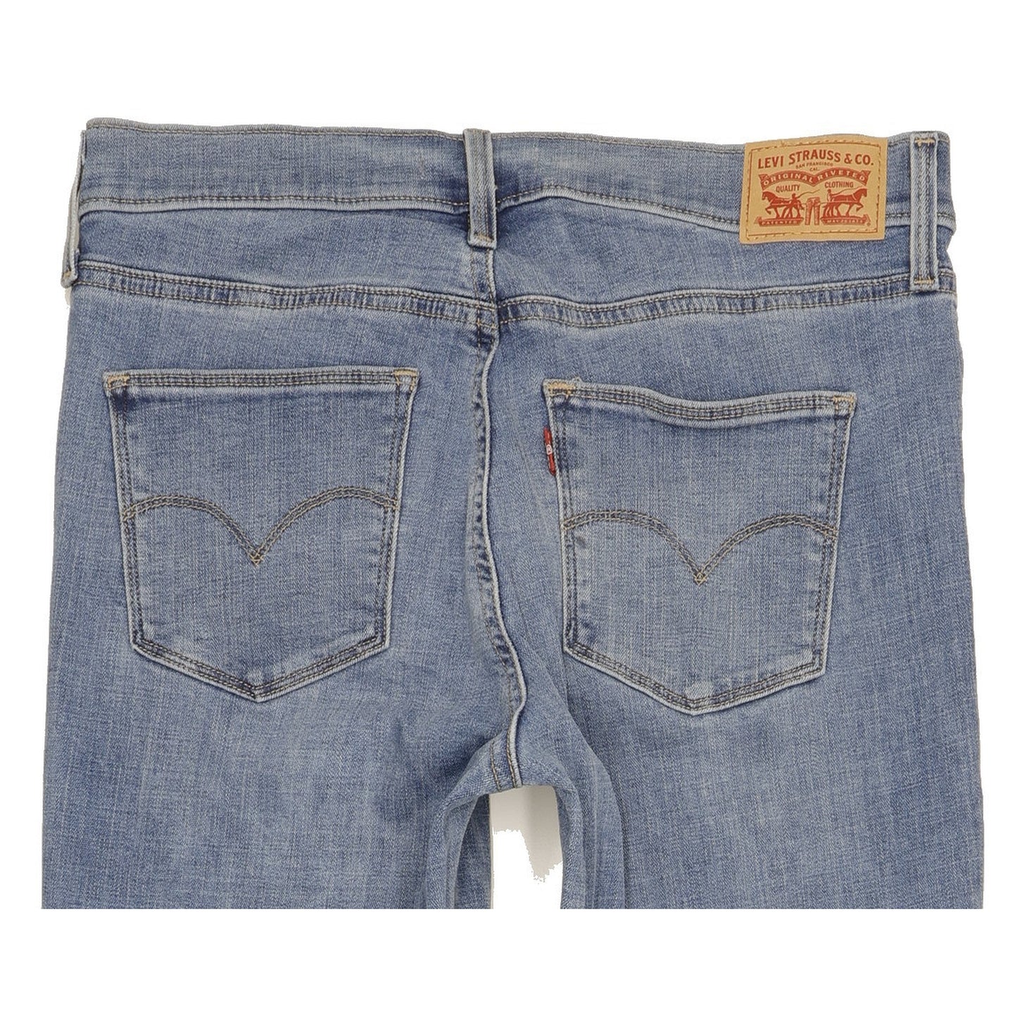 Levi's Slimming Men Blue Straight Slim Stretch Jeans W30 L32