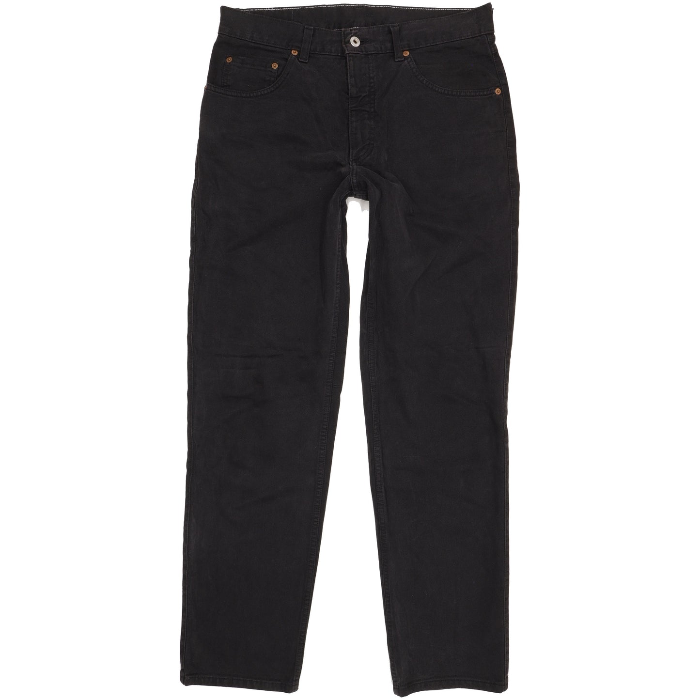 Mustang Michigan Men Black Straight Regular Jeans W34 L32