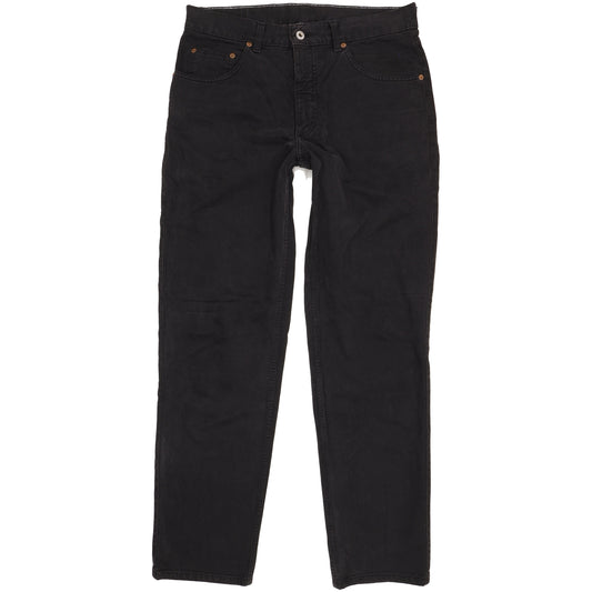 Mustang Michigan Men Black Straight Regular Jeans W34 L32