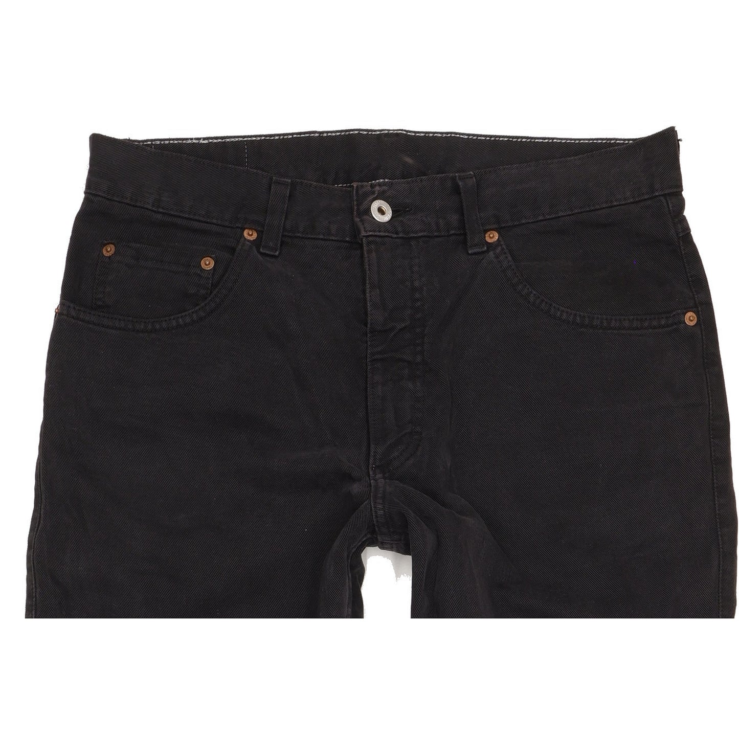 Mustang Michigan Men Black Straight Regular Jeans W34 L32