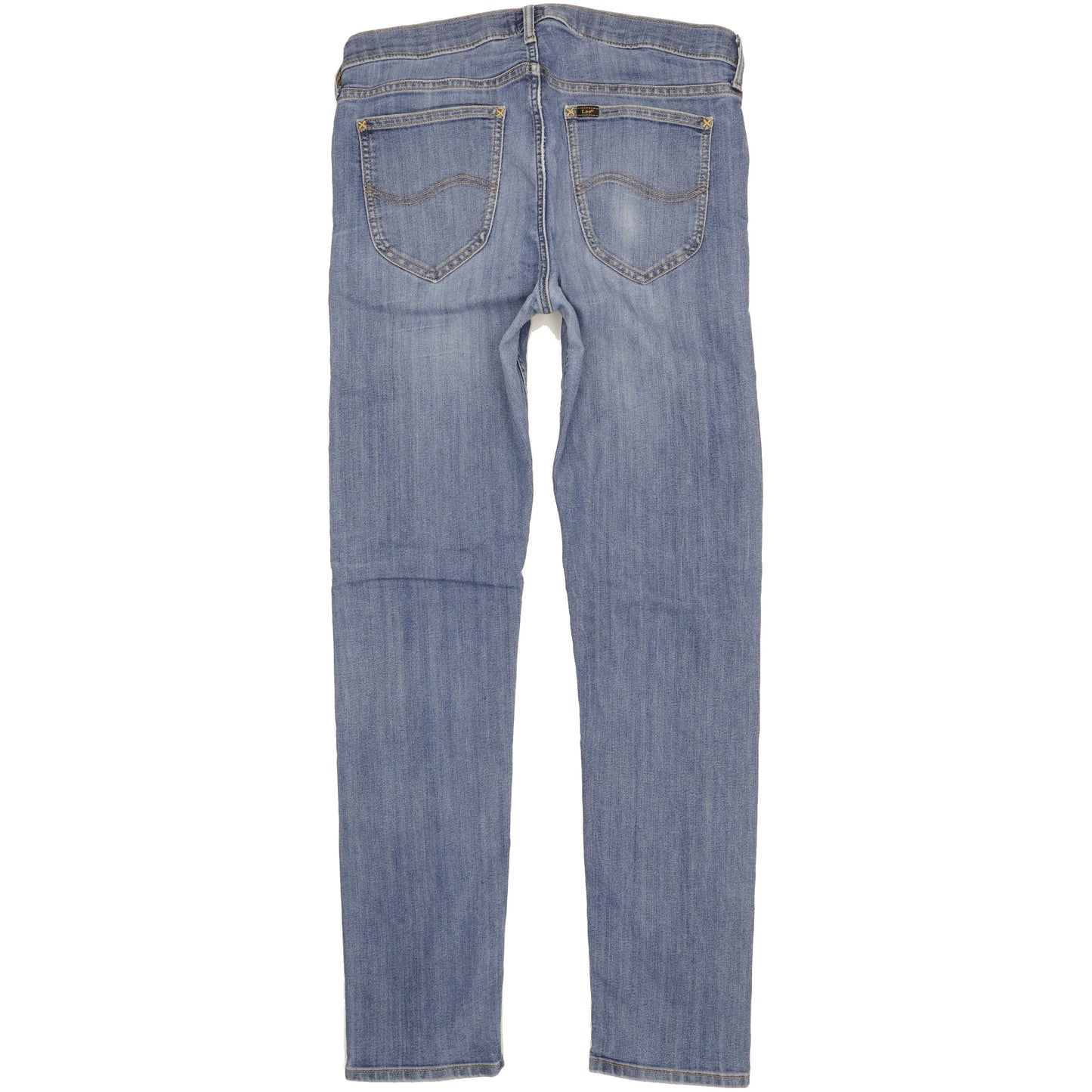 Lee Daren Men Blue Straight Slim Stretch Jeans W34 L33