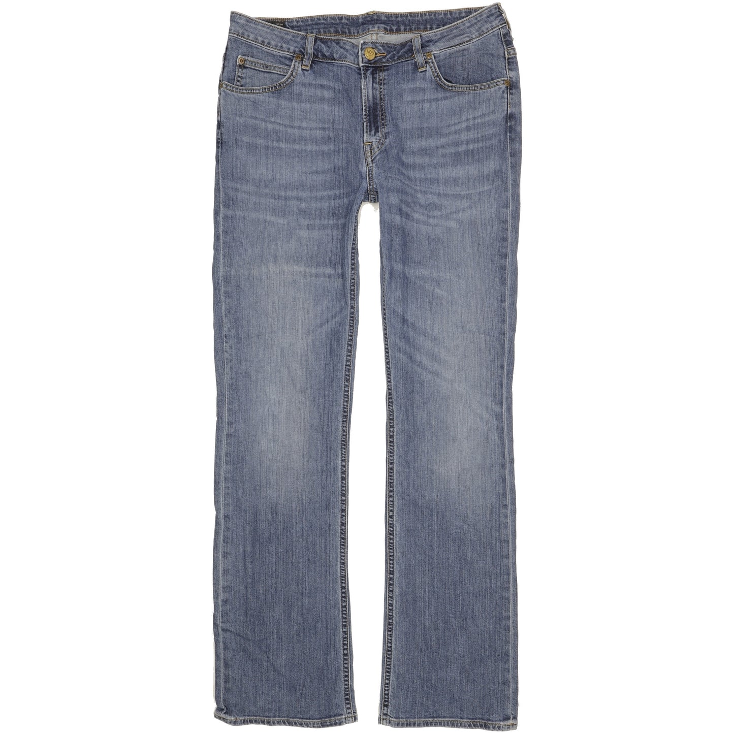 Lee Cameron Women Blue Bootcut Slim Stretch Jeans W33 L33