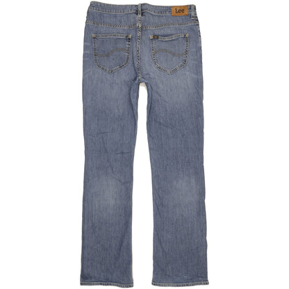 Lee Cameron Women Blue Bootcut Slim Stretch Jeans W33 L33