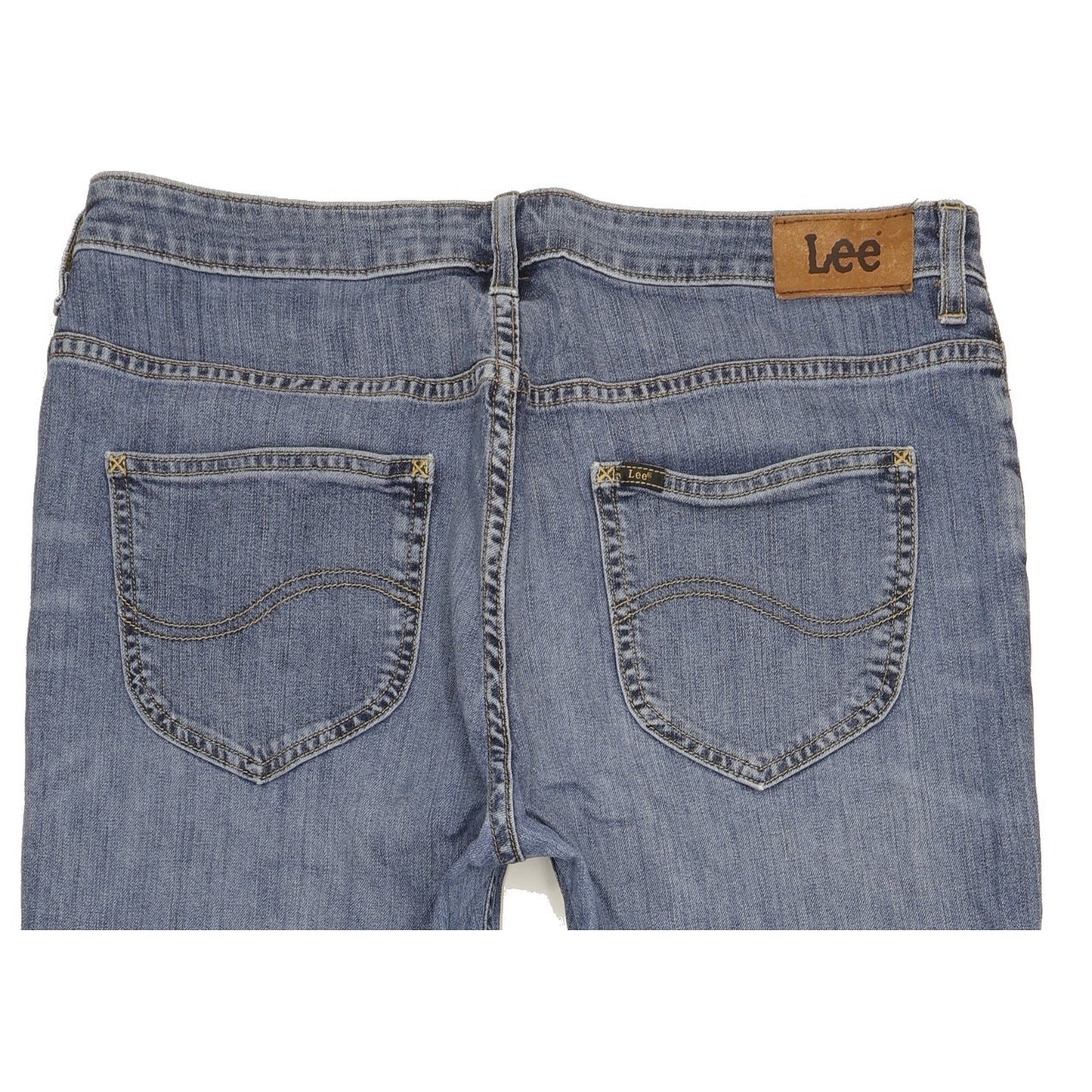Lee Cameron Women Blue Bootcut Slim Stretch Jeans W33 L33