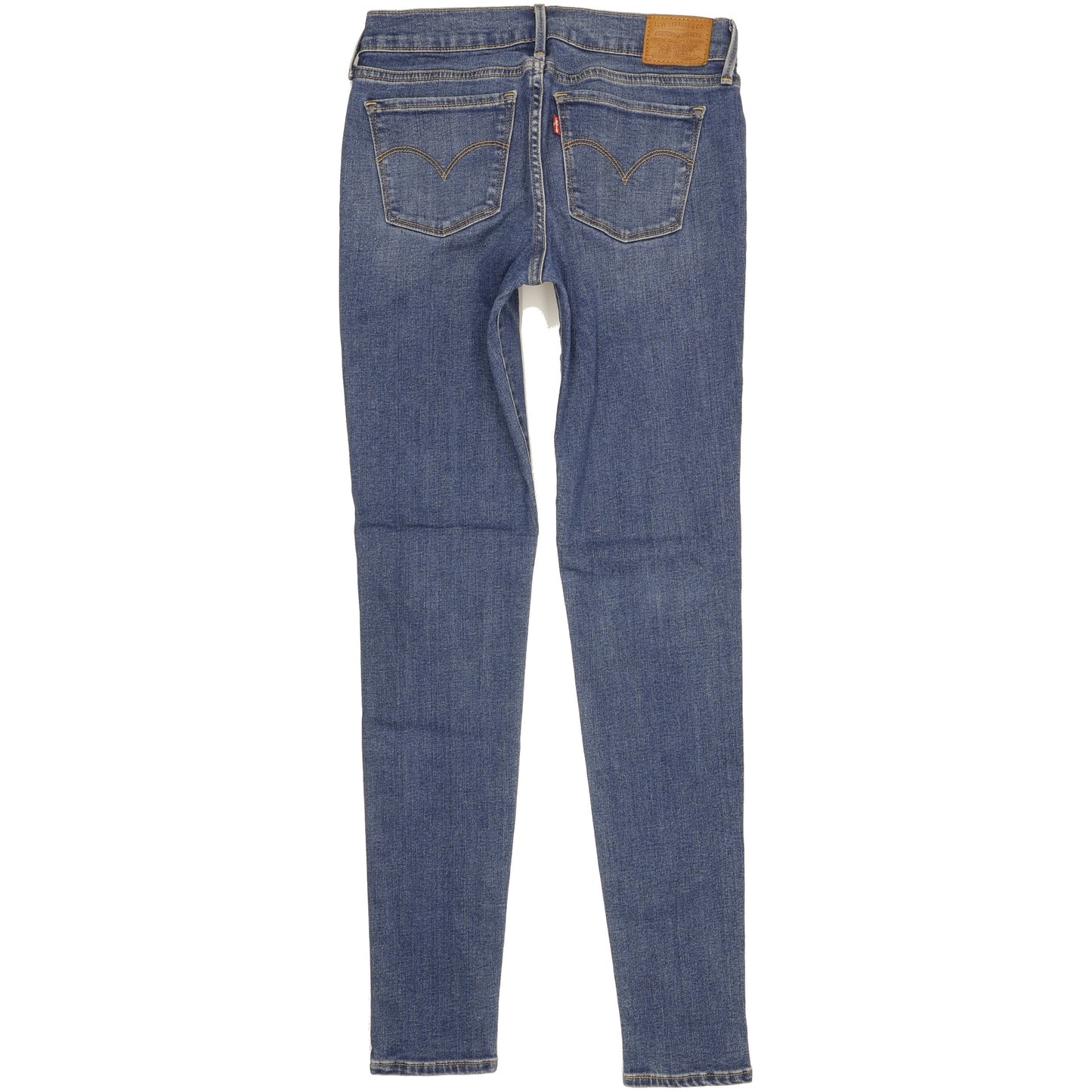 Levi's 710 Super Women Blue Skinny Slim Stretch Jeans W28 L32