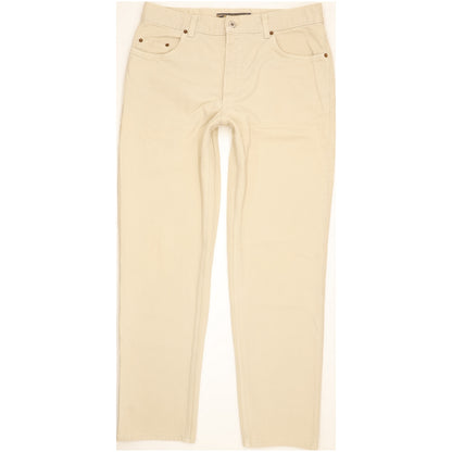 Mustang Men Beige Straight Regular Jeans W35 L32