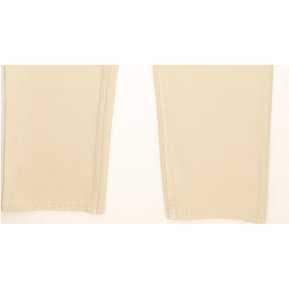 Mustang Men Beige Straight Regular Jeans W35 L32