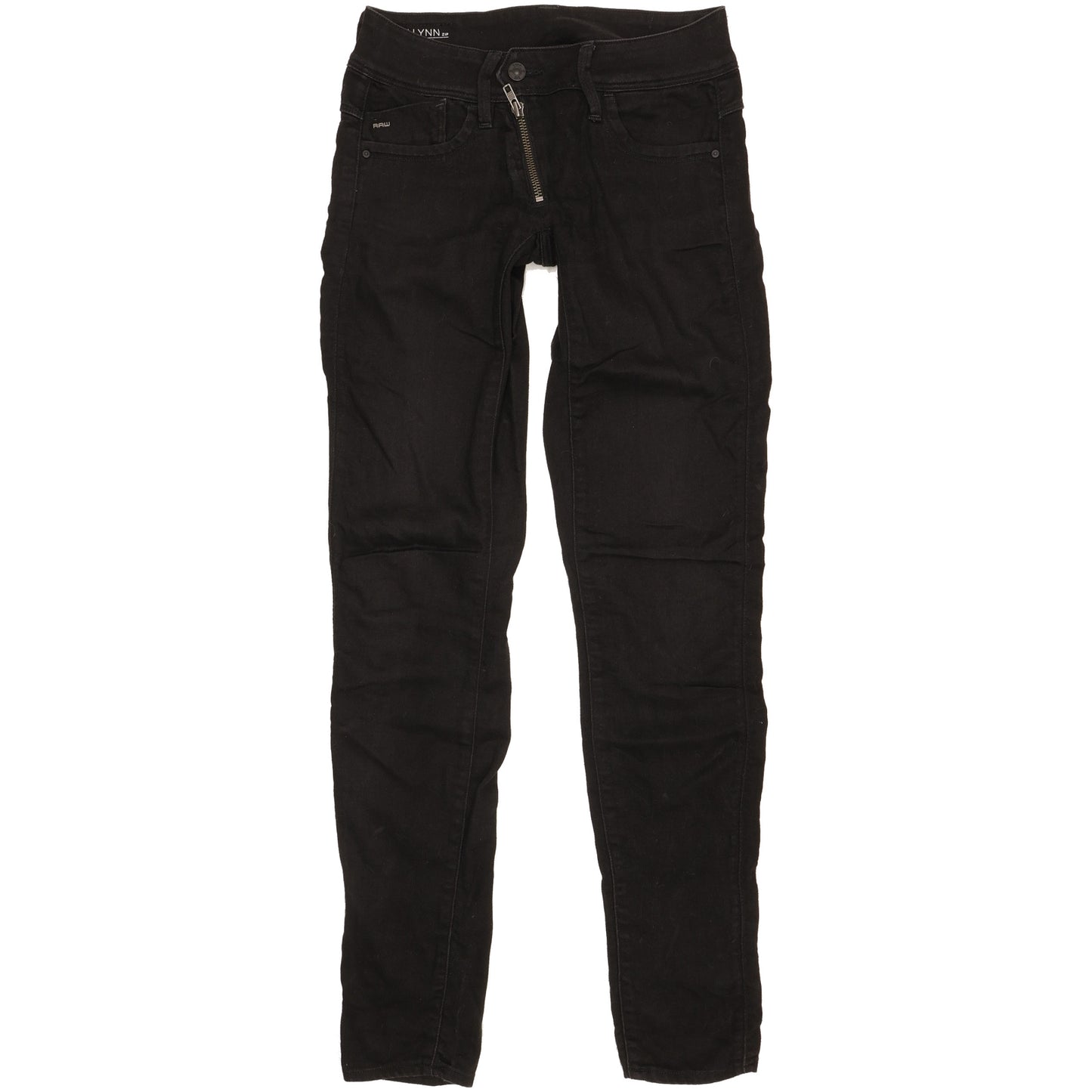 G-Star Lynn Women Black Skinny Slim Stretch Jeans W25 L32