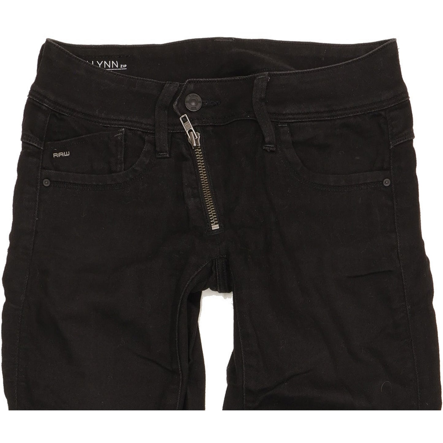 G-Star Lynn Women Black Skinny Slim Stretch Jeans W25 L32