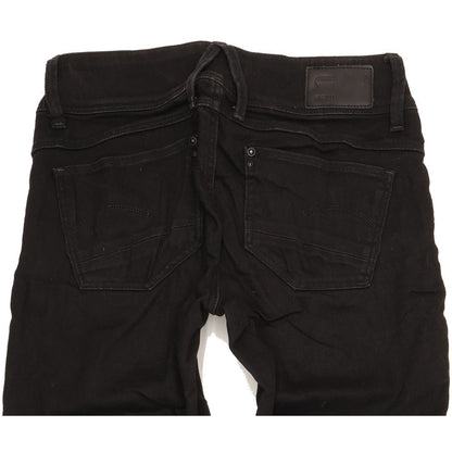 G-Star Lynn Women Black Skinny Slim Stretch Jeans W25 L32