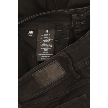 G-Star Lynn Women Black Skinny Slim Stretch Jeans W25 L32