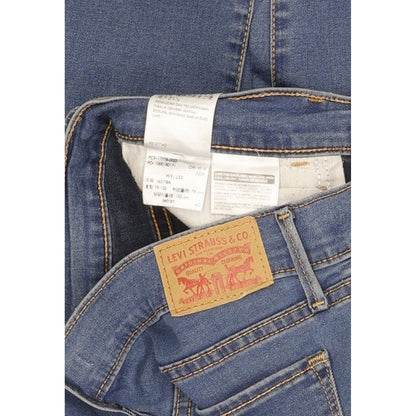 Levi's 710 Super Women Blue Skinny Slim Stretch Jeans W31 L32