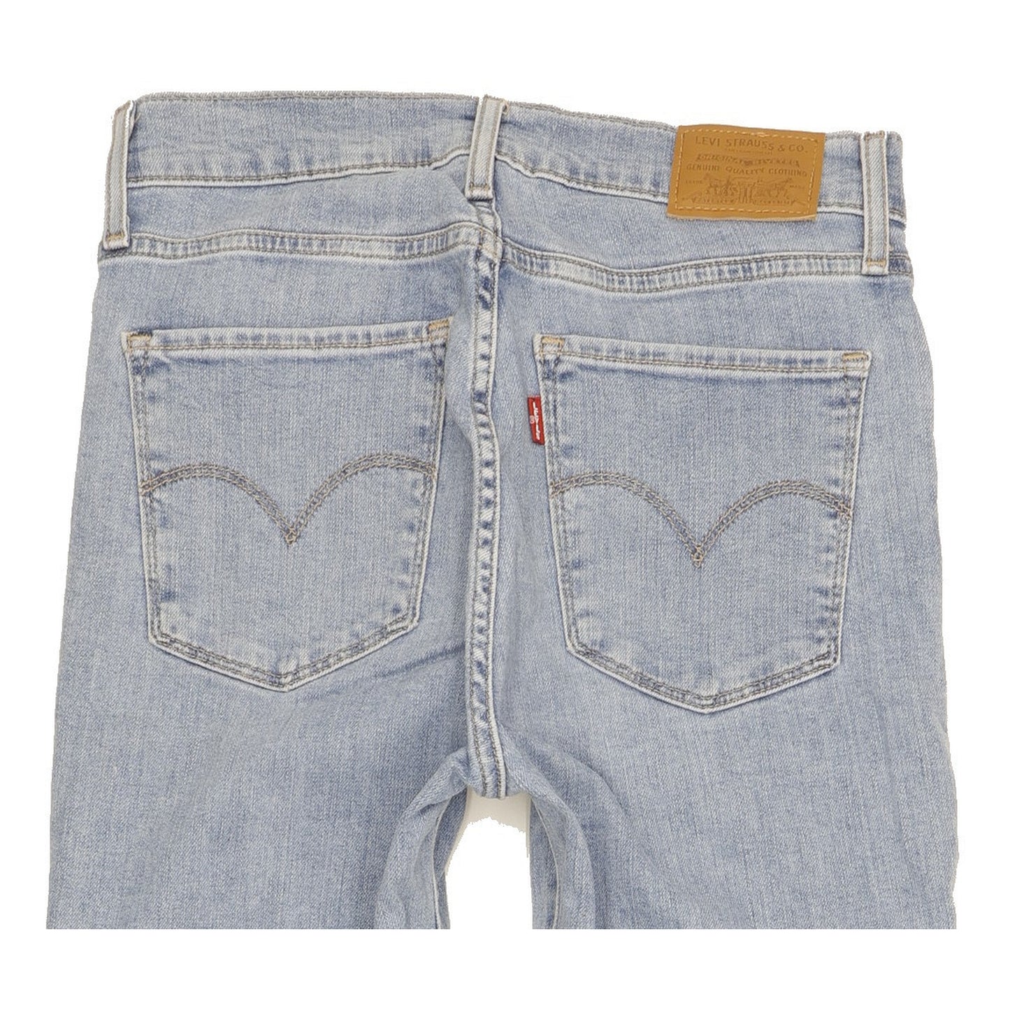 Levi's 724 Women Blue Straight Slim Stretch Jeans W27 L34
