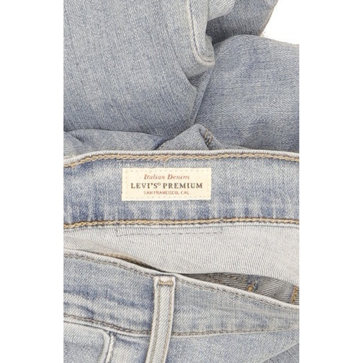 Levi's 724 Women Blue Straight Slim Stretch Jeans W27 L34