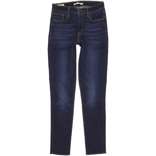 Levi's 721 Women Blue Skinny Slim Stretch Jeans W29 L30