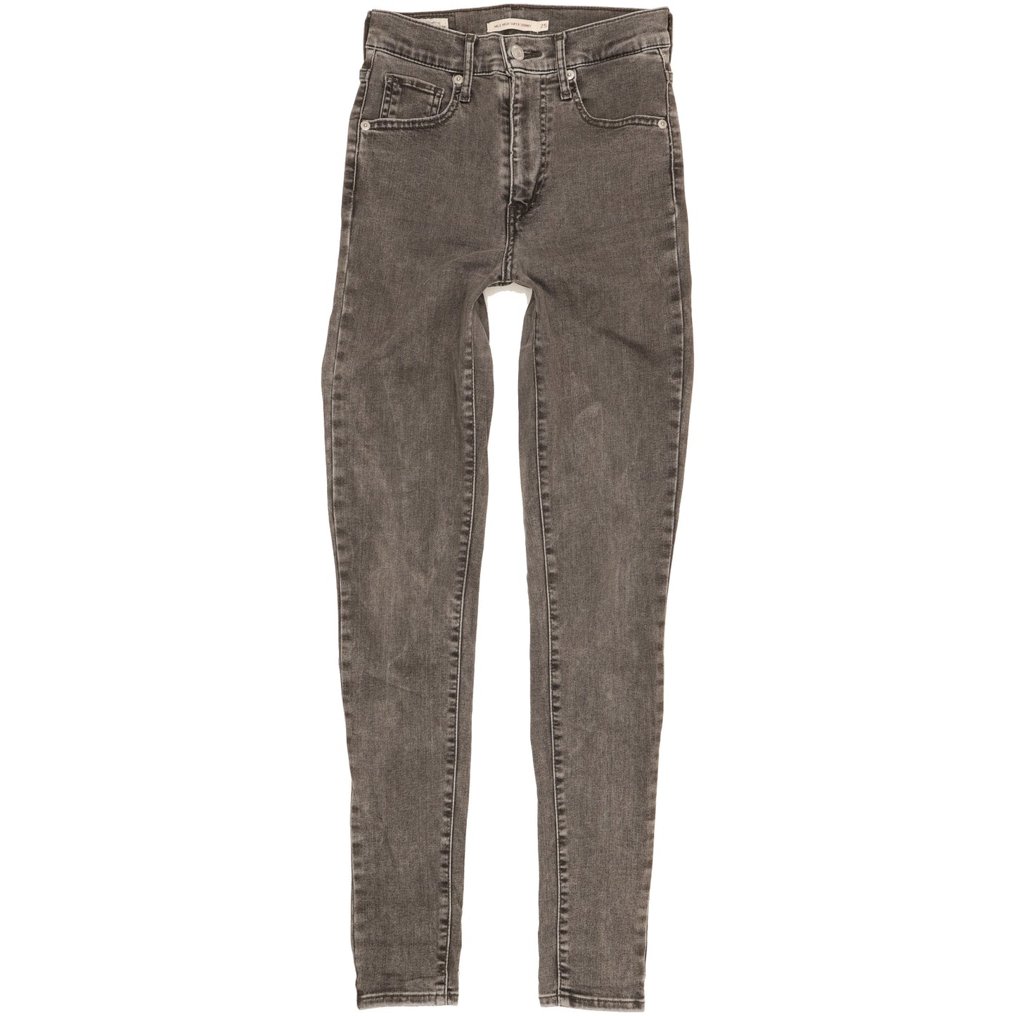 Levi's Mile Women Grey Skinny Slim Stretch Jeans W25 L30
