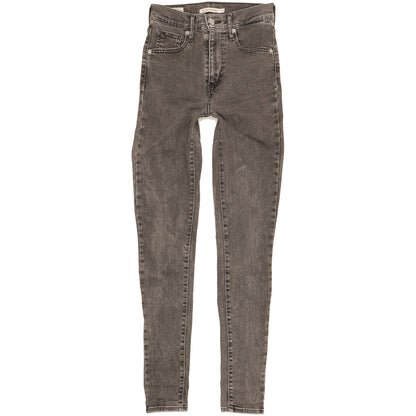 Levi's Mile Women Grey Skinny Slim Stretch Jeans W25 L30