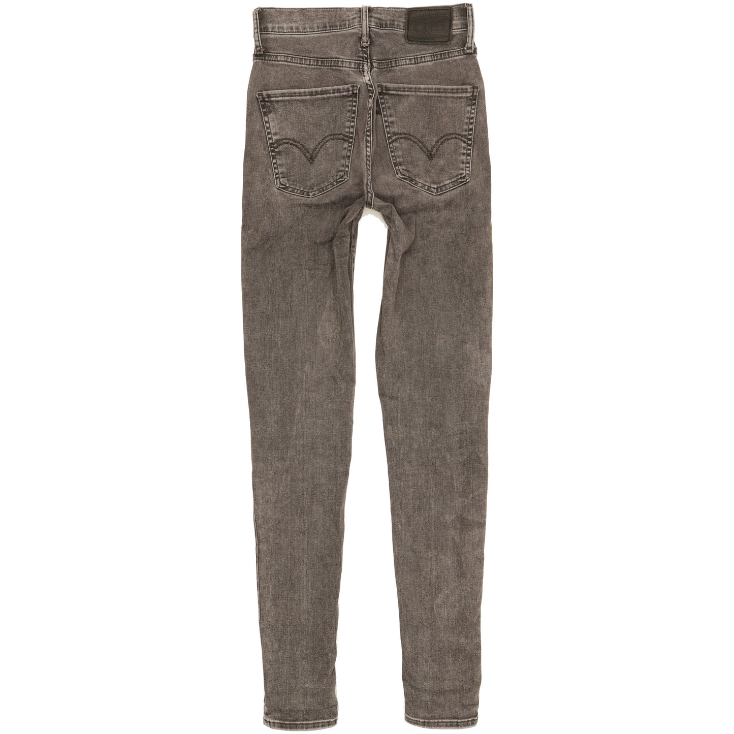 Levi's Mile Women Grey Skinny Slim Stretch Jeans W25 L30