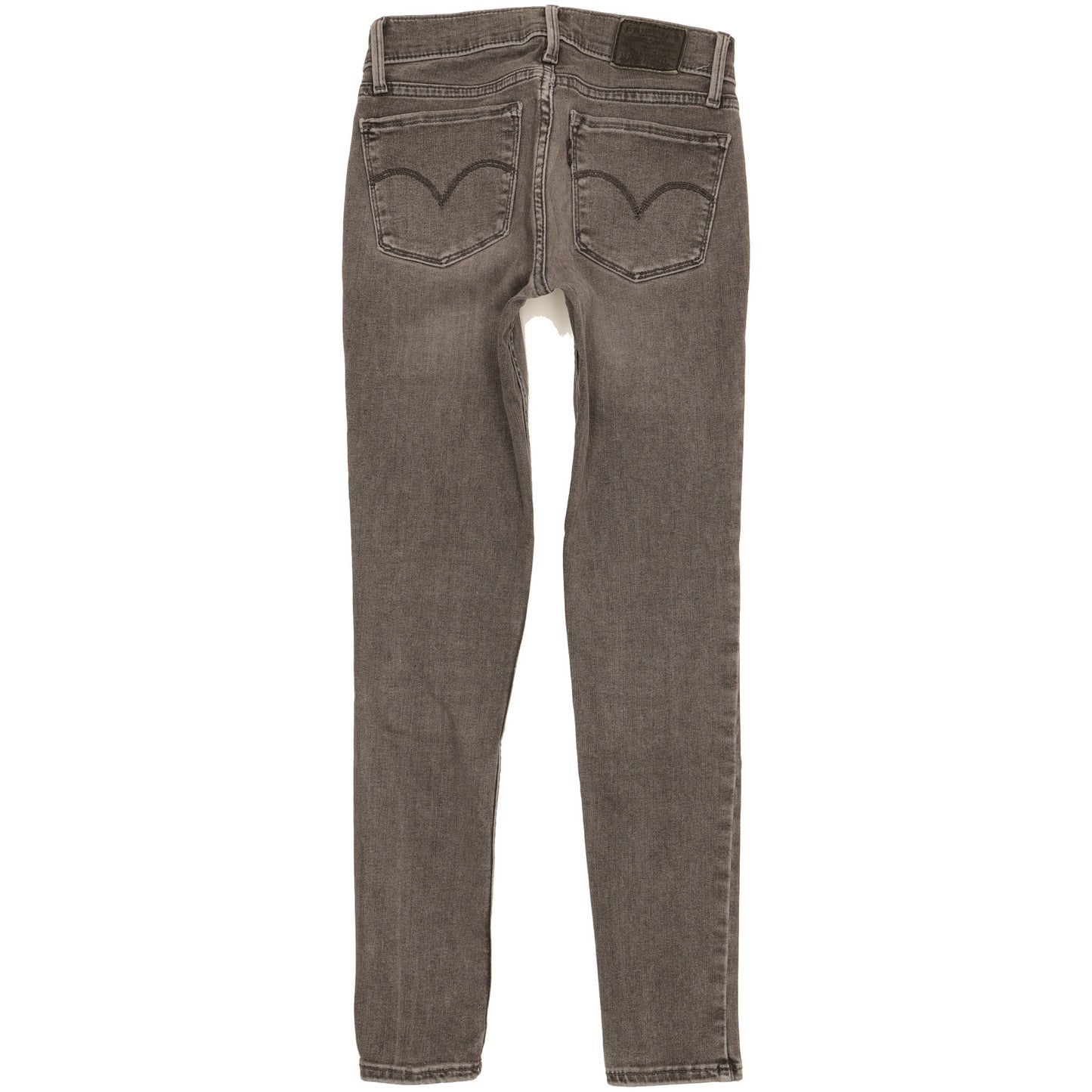 Levi's 710 Super Men Grey Skinny Slim Stretch Jeans W24 L27