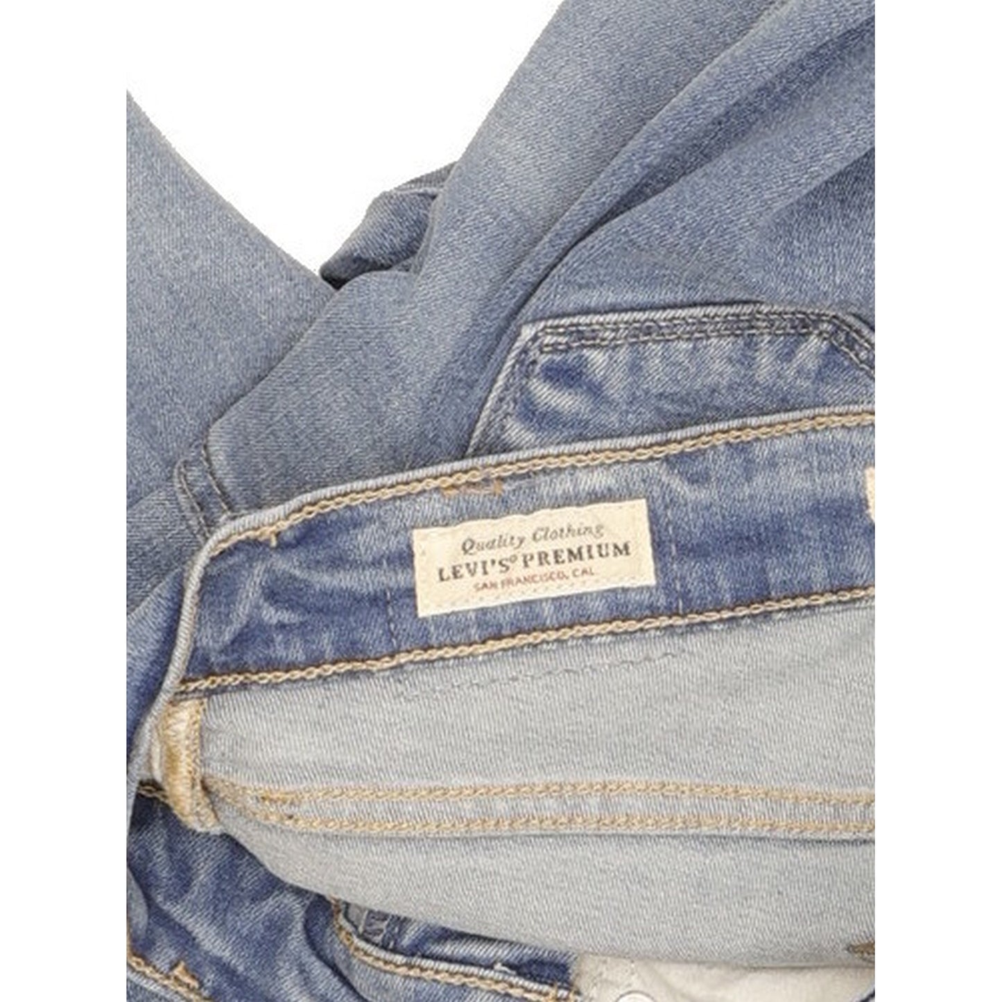 Levi's 724 Women Blue Straight Slim Stretch Jeans W24 L32